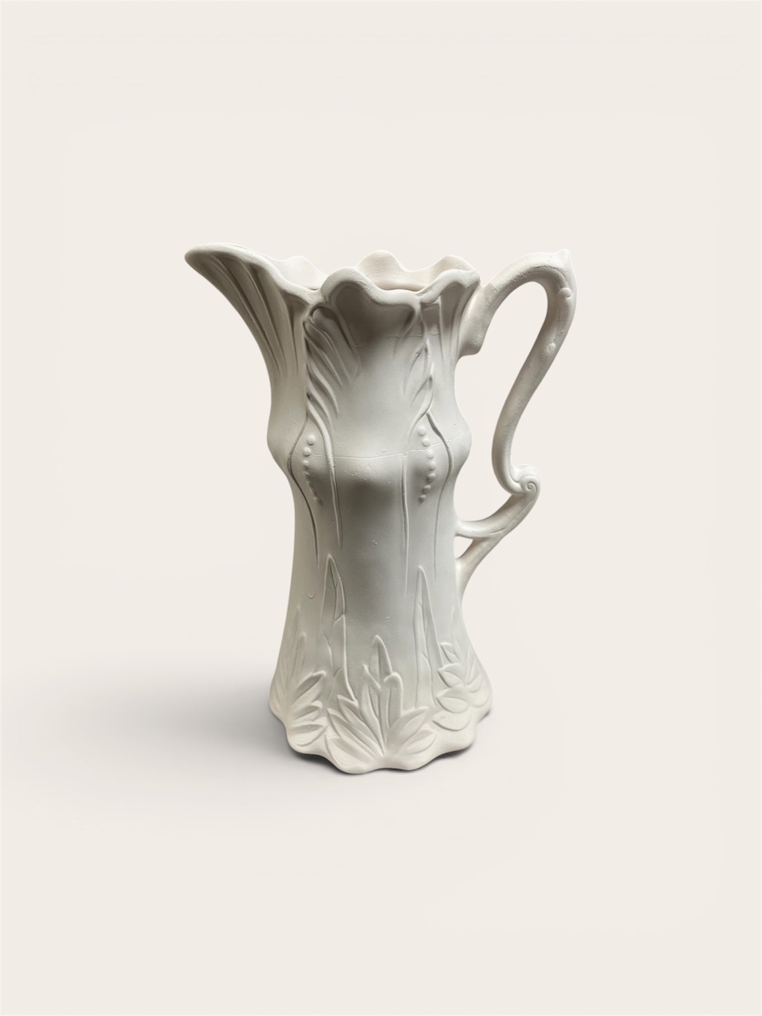 Bisque Pitcher
