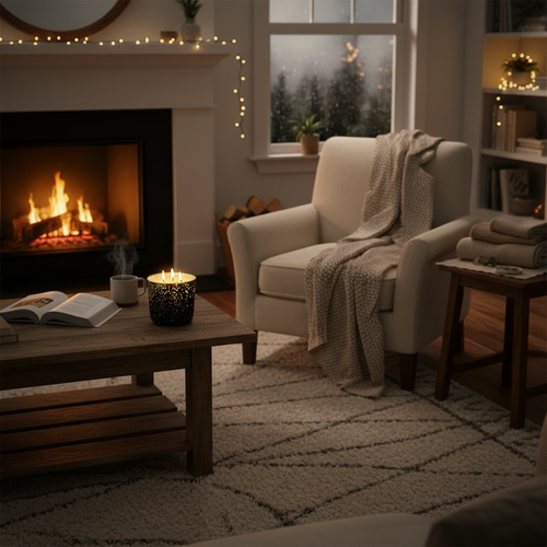 16oz Soy Candle- Smokey Gray