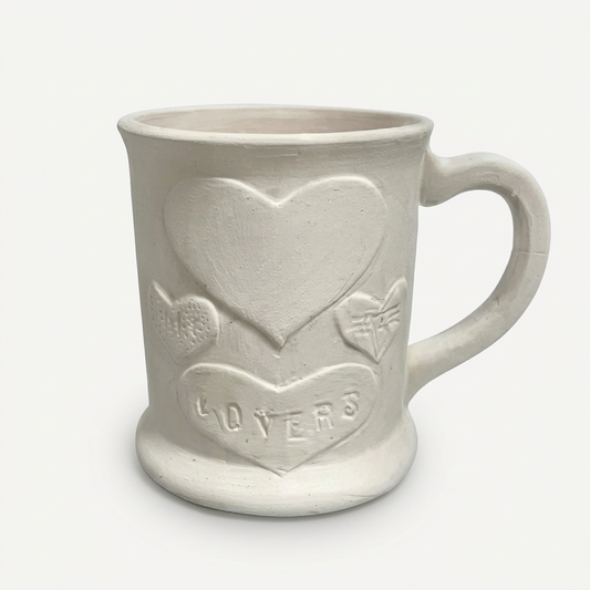 Lovers Mug on a soft-white background